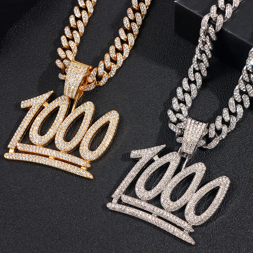 Iced Bling Necklace Women