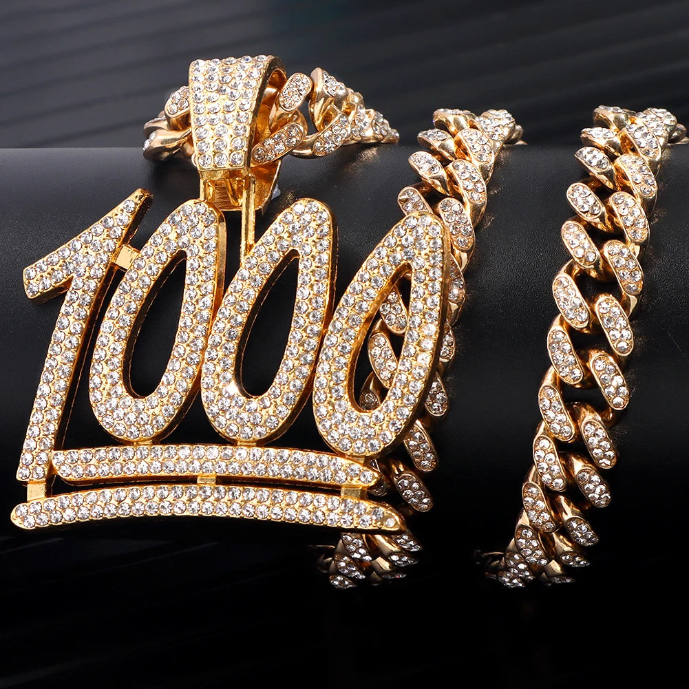 Iced Bling Necklace Women