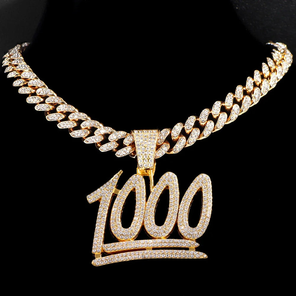 Iced Bling Necklace Women