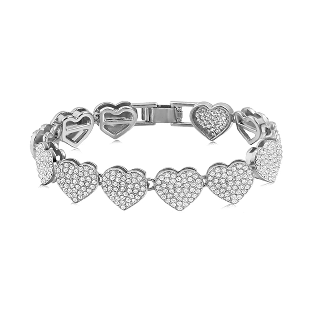 Iced Cuban Bracelet Women
