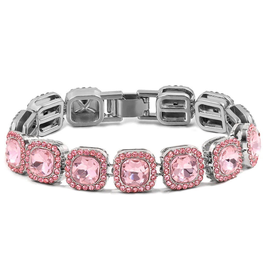 Iced Cuban Bracelet Women