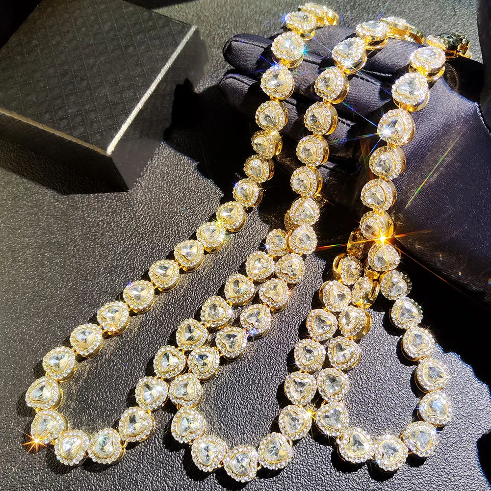 Iced Shape Cuban Necklace Women