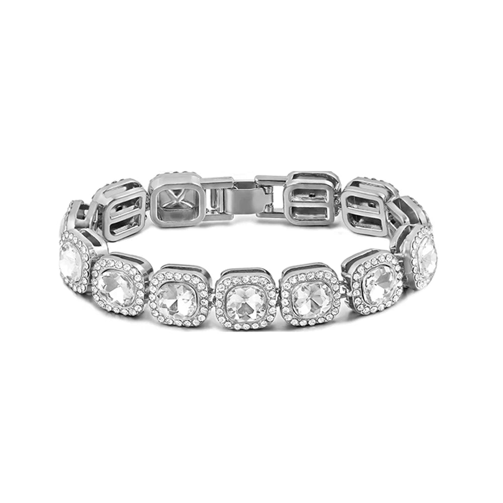 Iced Cuban Bracelet Women