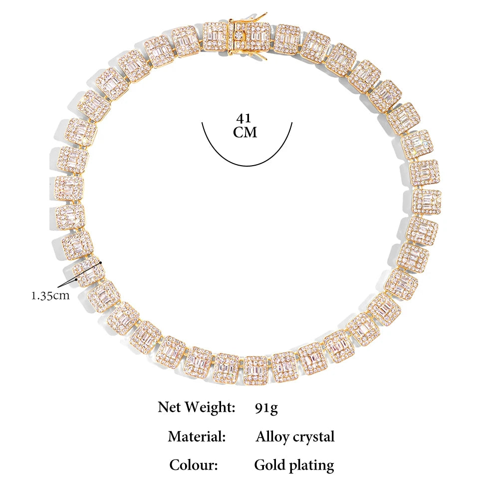 Baguette Crystal Cuban Women