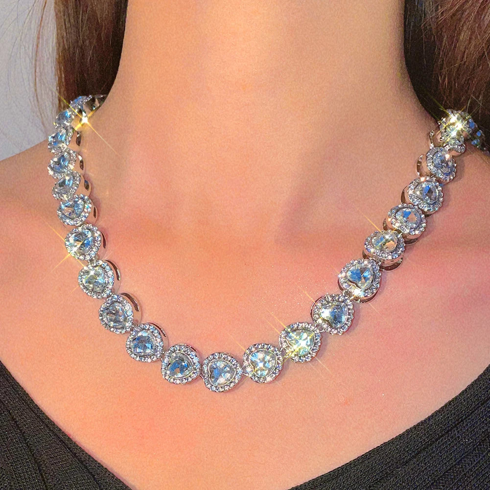 Iced Shape Cuban Necklace Women