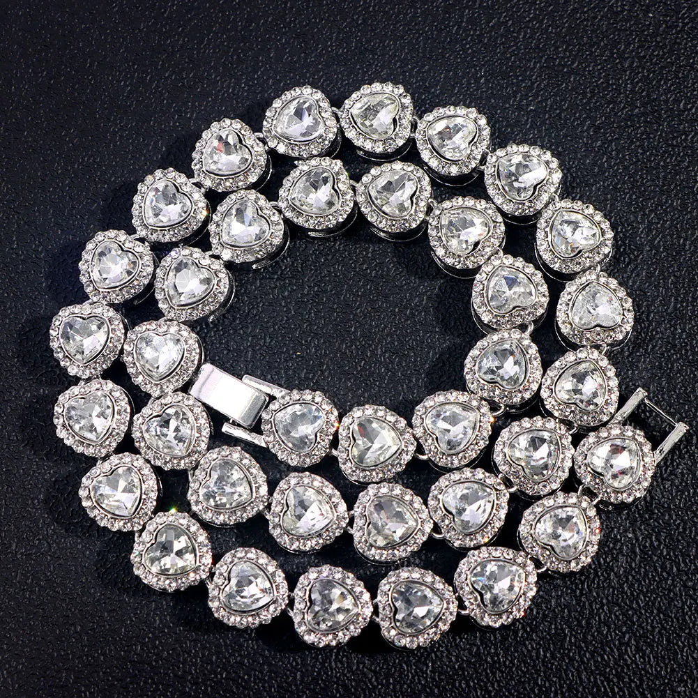 Iced Shape Cuban Necklace Women