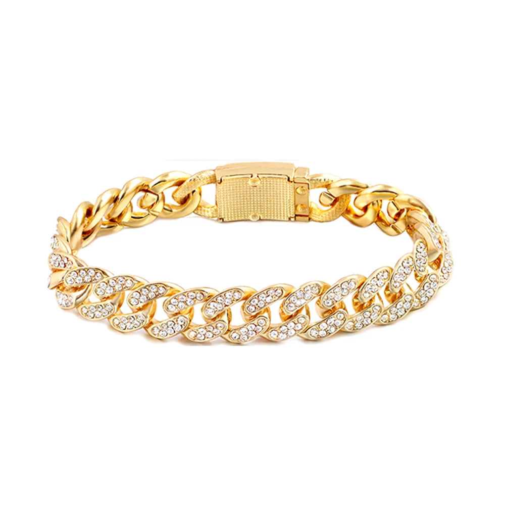 Iced Cuban Bracelet Women
