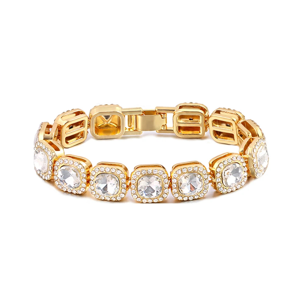 Iced Cuban Bracelet Women