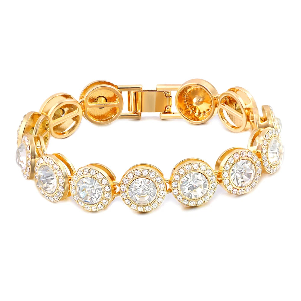 Iced Cuban Bracelet Women