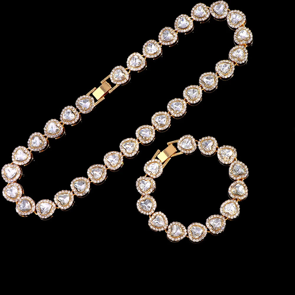 Iced Shape Cuban Necklace Women