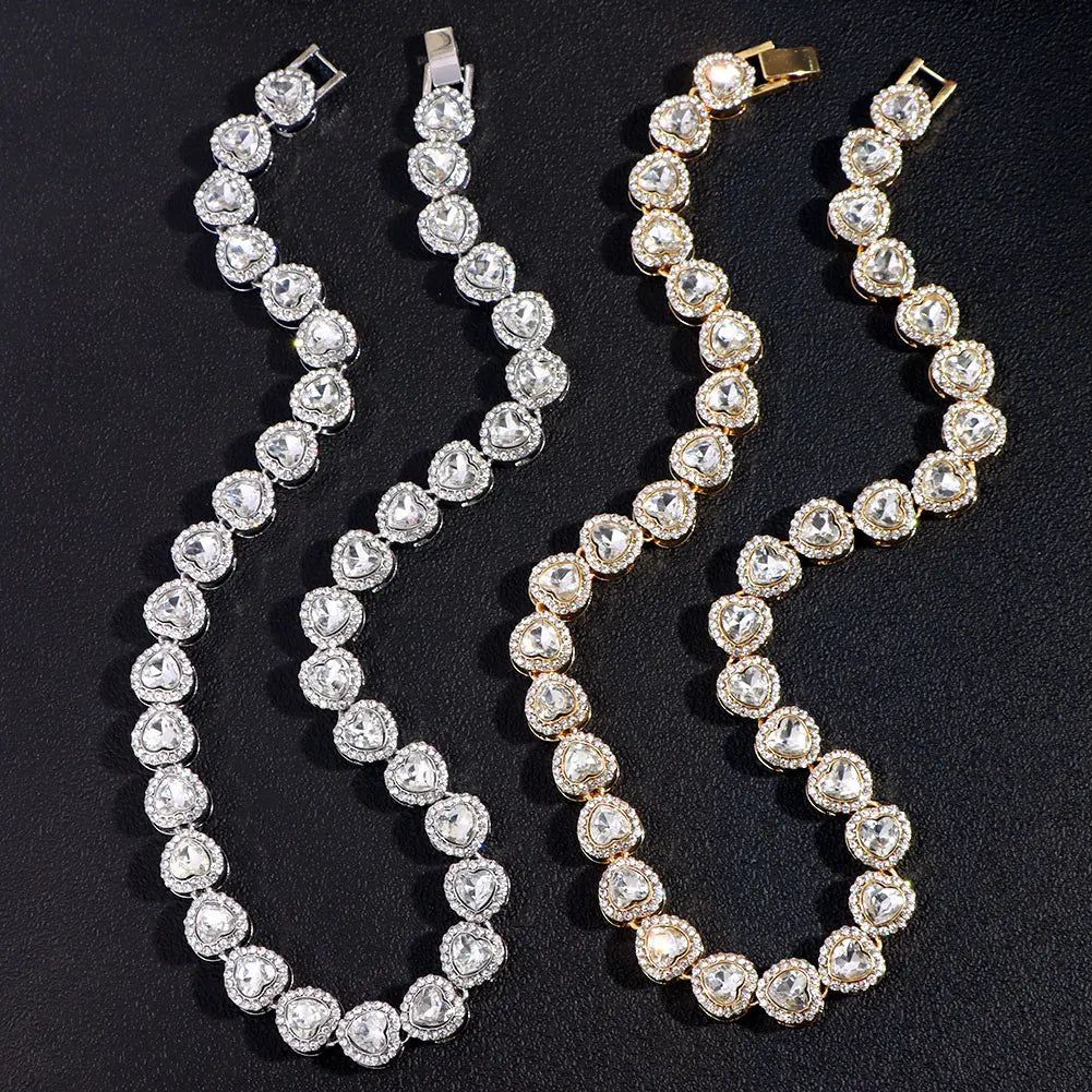 Iced Shape Cuban Necklace Women