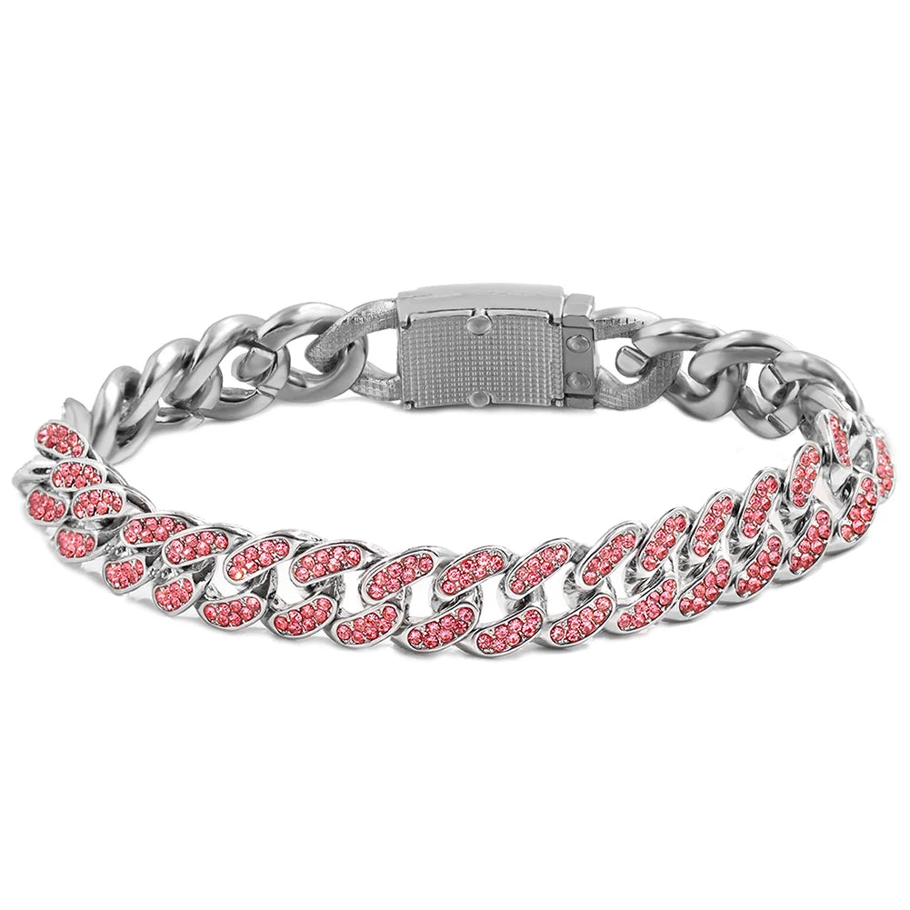 Iced Cuban Bracelet Women