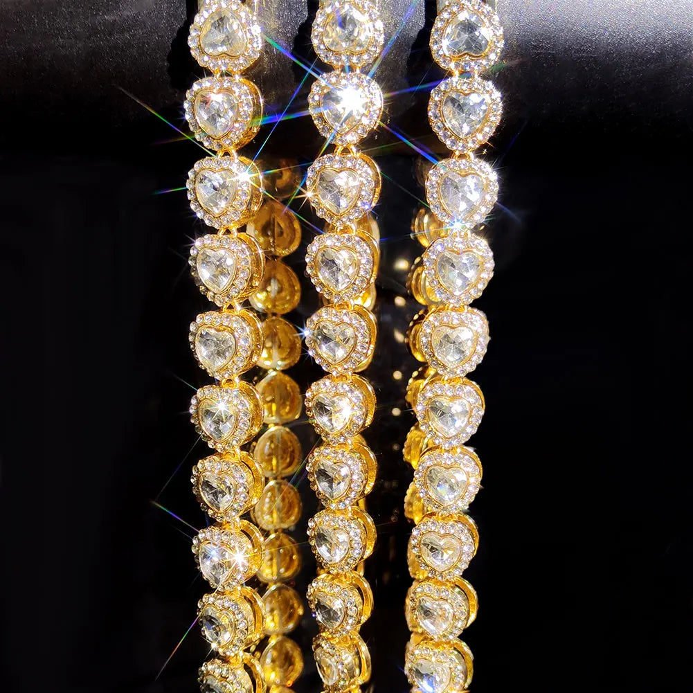 Iced Shape Cuban Necklace Women